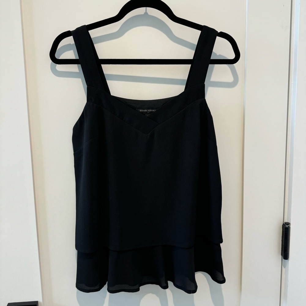 Black banana republic blouse
